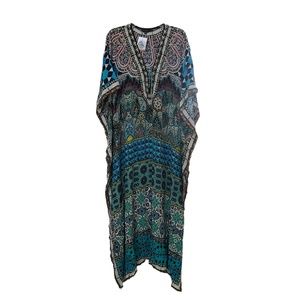 Cita Digital print kaftan dress NWT